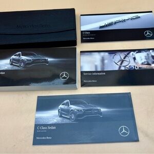 2024 MERCEDES BENZ C Class Sedan C300 Complete OWNERS MANUAL SET MINT NEW2024